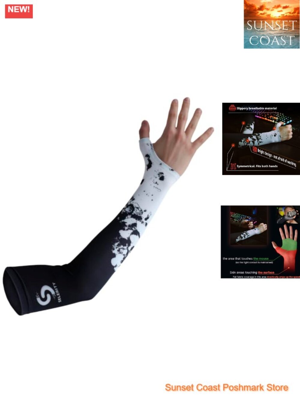 Compression Arm Sleeve for Gaming PC Esports Sports